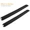 Pyle Cable Ramp, 1.18 in H, 39.96 in L, 5.12 in W, 1 Channel, Thermoplastic Rubber, Black, 1 PR PCBLCO101X2 - alternate 9